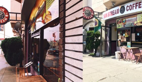 The Sunstream Café attracts a lot Brazilians in the early 2000's 