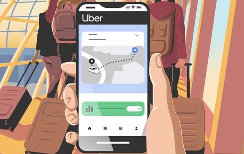 O Uber é um aplicativo de transporte que facilita os deslocamentos do dia a dia