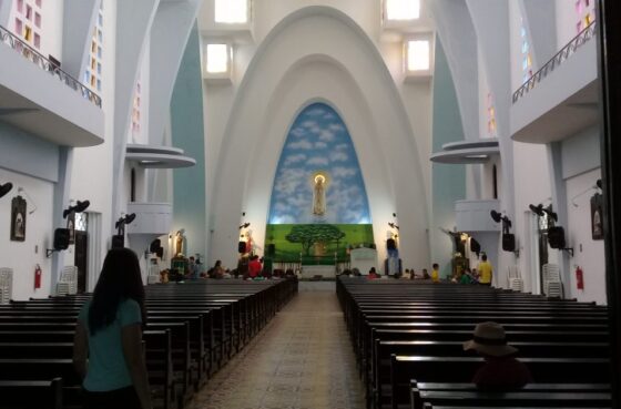 Santuário Nossa Senhora de Fátima, Recife. Photo: Letícia Lins