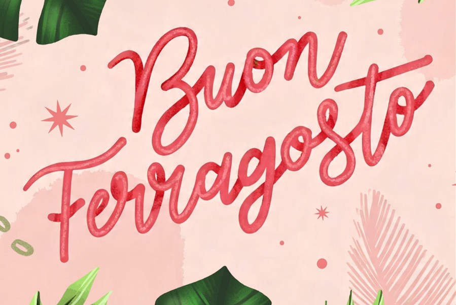 Image Calendar Ferragosto Italy