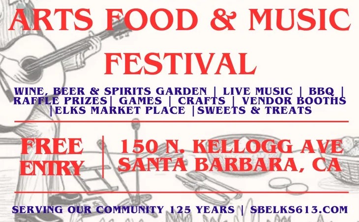 Image Calendar Santa Barbara Elks Lodge