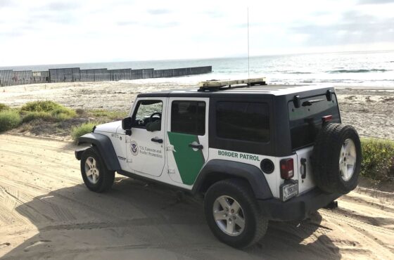México sendo patrulhado pela U.S. Customs and Border Protection