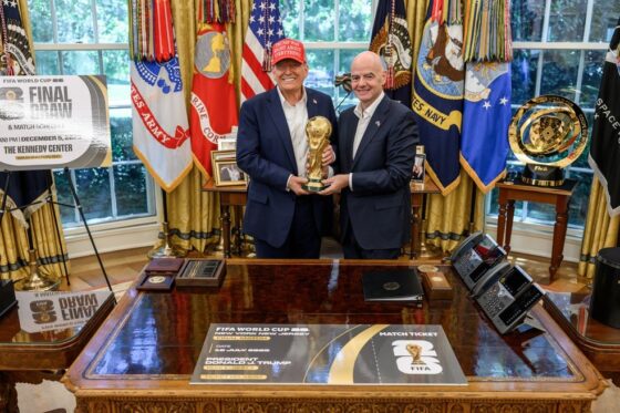 A proximidade entre Donald Trump e a cúpula da FIFA voltou a chamar atenção durante o maior Mundial da história.
