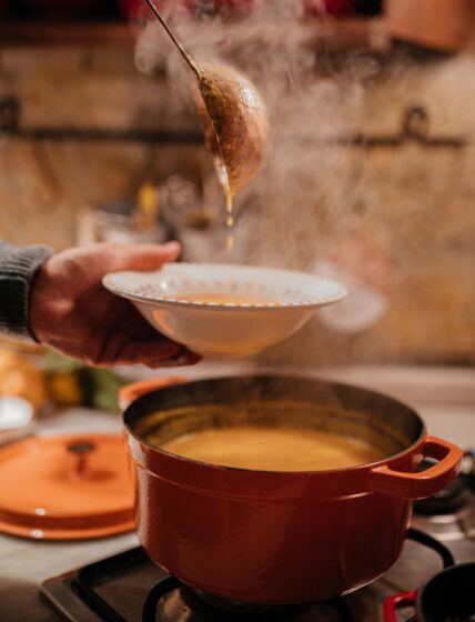 4 WAYS TO ADD FRUITS AND VEGETABLES AND IMPROVE YOUR NUTRIENT-RICH LIFESTYLE 3 Soup is a simple and comforting way to add more vegetables, fiber, vitamins and minerals to your daily meals.