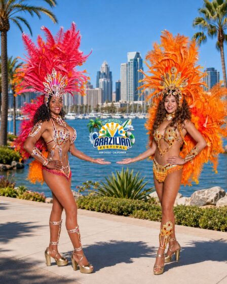 BRAZILIAN FESTIVAL SAN DIEGO 2026 BRINGS THE SPIRIT OF BRAZIL TO SOUTHERN CALIFORNIA 3 The feathered samba dancers will be part of the Carnaval Parade.