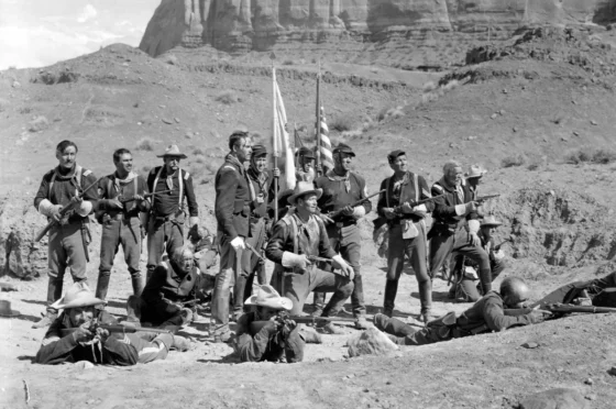 As gigantescas formações de arenito vermelho foram eternizadas por Hollywood em filmes de faroeste, como Fort Apache com John Wayne