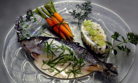 Trout with Passion-Fruit Sauce
