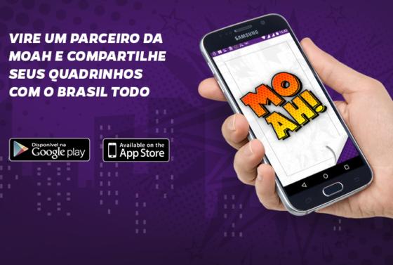 MOAH! – Aplicativo Brasileiro Incentiva Ilustradores e Dá Visibilidade às HQs Autorais 2 Mais de 20 ilustradores brasileiros já fazem parte do aplicativo.