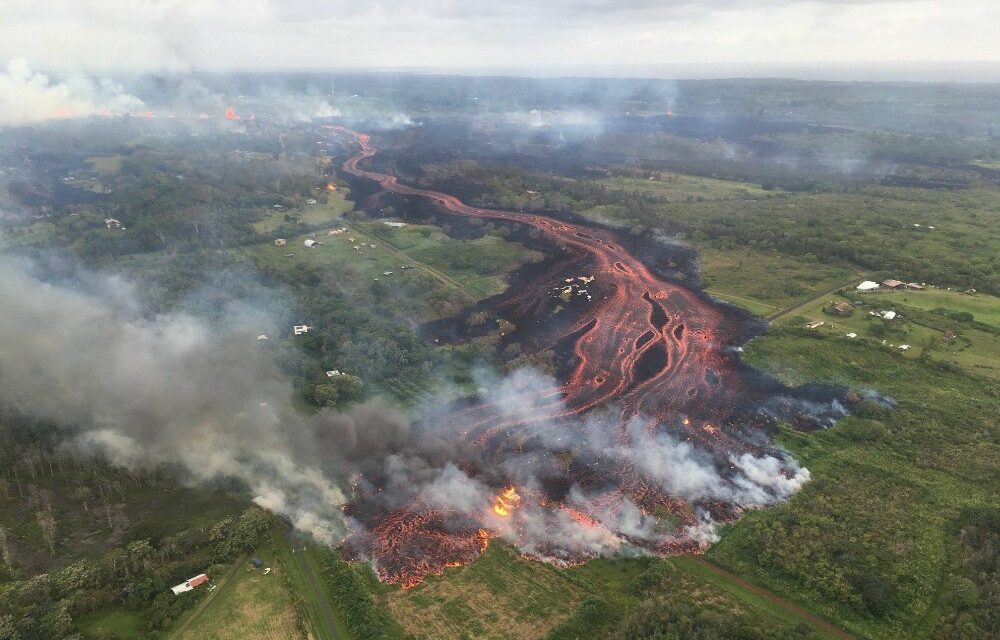 No Havaí: Furacão Kilauea Destrói Fazenda de Brasileira; EUA Emitem Alerta Vermelho na Região