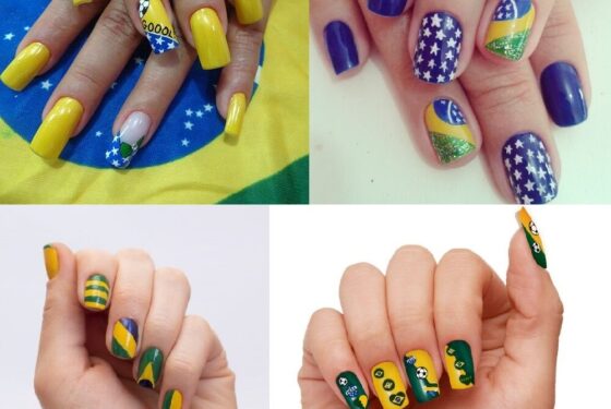 unhas decoradas para copa do brasil nail art ana paula villar 19 e1727914555336