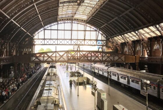 Image Brazil Sao Paulo Estacao da Luz Downtown Train Station