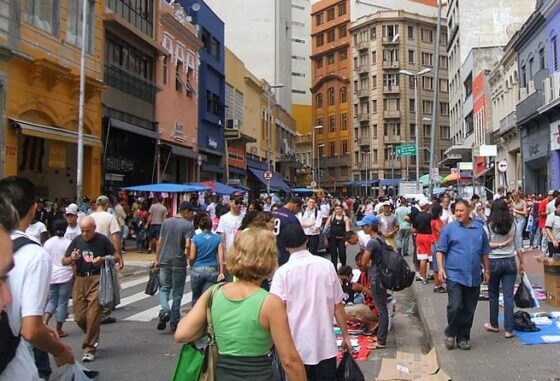 Image Brazil Sao Paulo Rua 25 de Marco