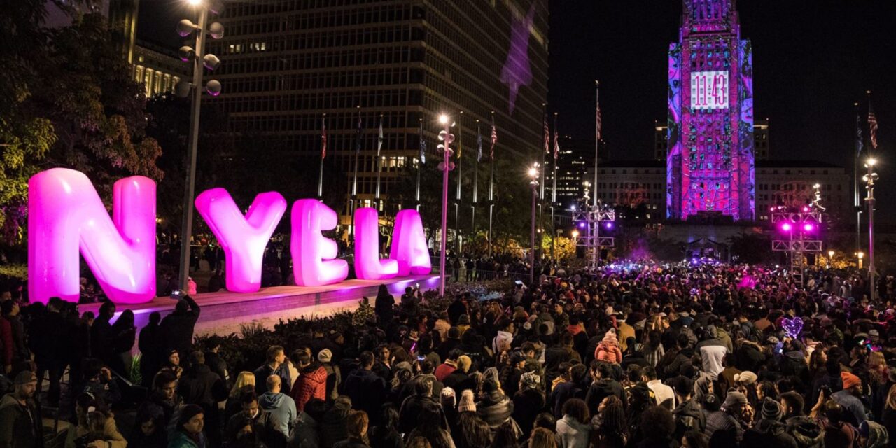 New Years Eve Fun and for Free at the Grand Park in Downtown Los Angeles