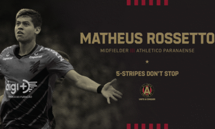 Athletico Paranaense Vende Matheus Rossetto para o Atlanta United, dos EUA