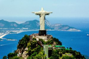 brazil redeemer christ tourist