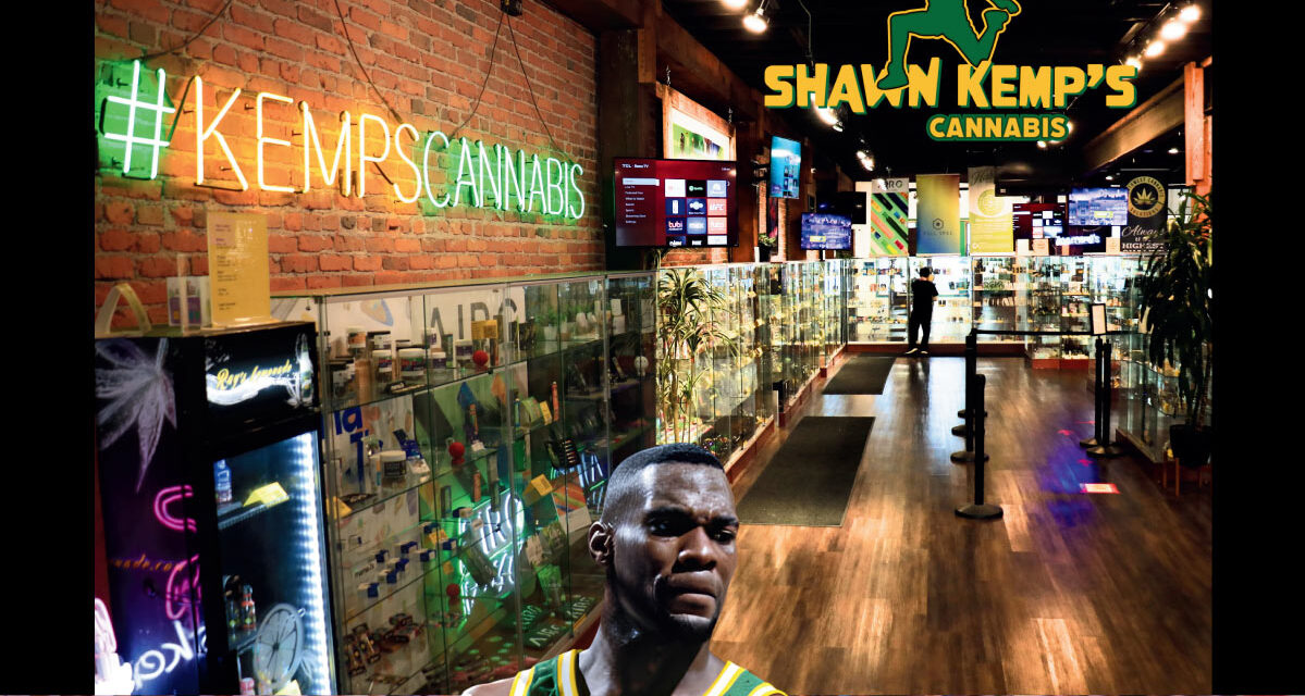 Lenda do Seattle Supersonics, Shawn Kemp, Inaugura Lojas de Cannabis