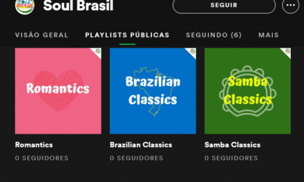 Já Conhece o Perfil da Soul Brasil no Spotify?