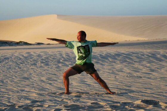 Image Travel Yoga in Jericoacoara Ceara Brazil