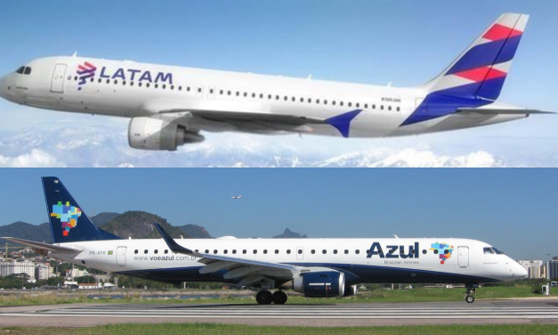 Latam e Azul Disputam Liderança da Aviação no Brasil e Existe Oferta em Jogo