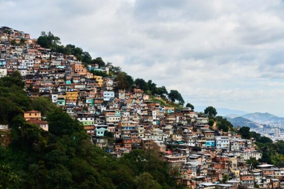 The favela areas of Rio de Janeiro are where carioca funk was born and developed.