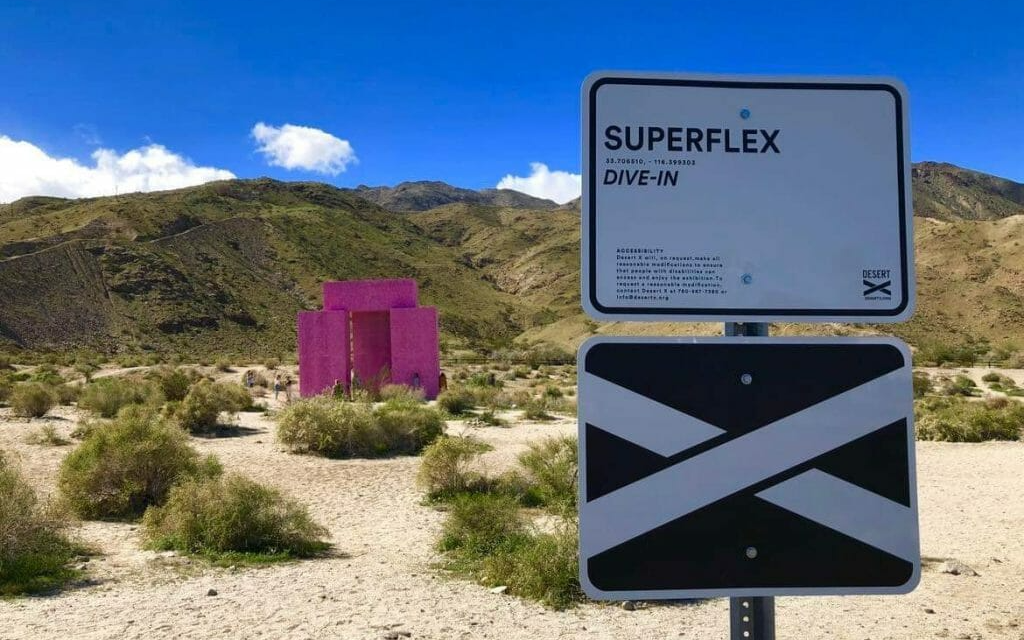 Desert X 2023  in Coachella Valley.