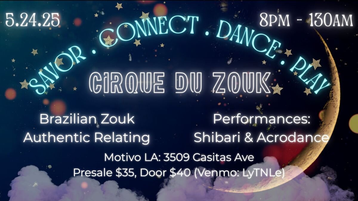Cirque-du-Zouk-and-an-Intro-to-Brazilian-Zouk Cirque du Zouk and an Intro to Brazilian Zouk