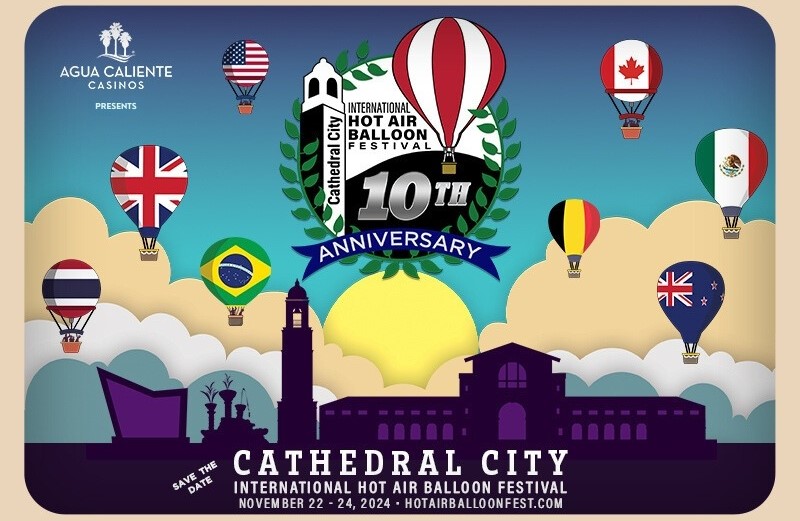 Image Calendar Cathedral City Baloon Festival