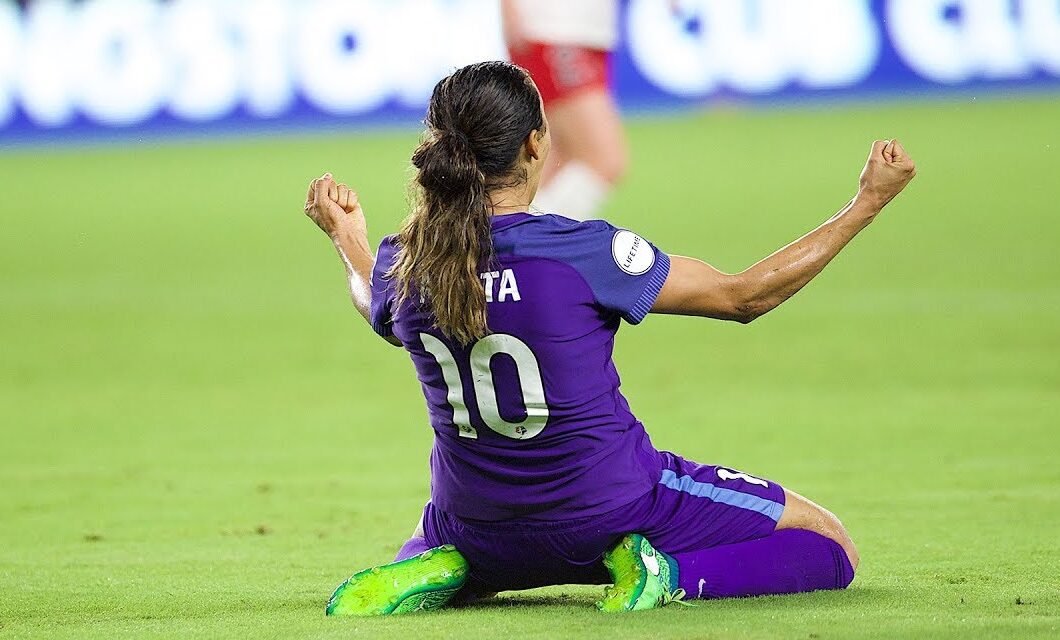 Brazilian Superstar Soccer Player Marta Signs with New Los Angeles Sol