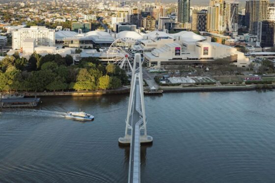 Image Panoramica da Cidade de Brisbane na Australia