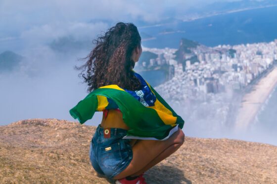 Image Music Funk Brasileira e Vista do Rio