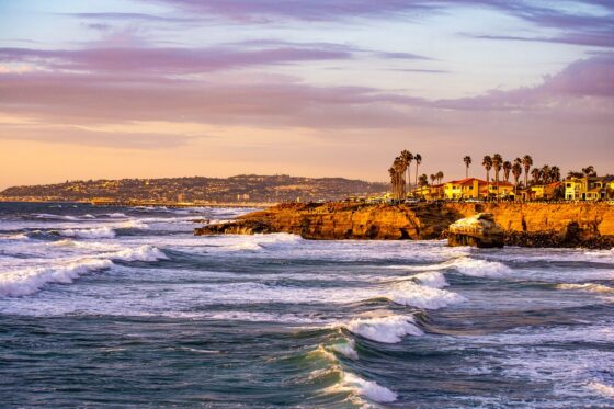 Image Vista de Sunset Cliffs em San Diego A Cidade Oferece Muito Lazer e Diversao