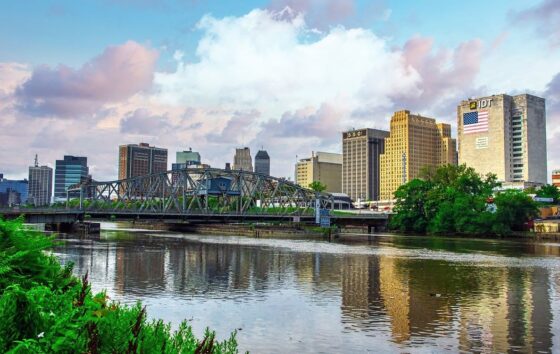 Image Vista da Cidade de Newark no Estado de New Jersey ESSE