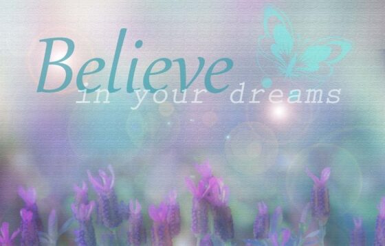 Image Art of Living Believe in your Dreams