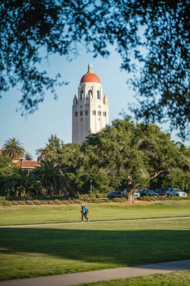 Image Carreiras Vida nos EUA Vista do Campus da Standford University na California