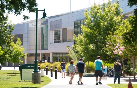 Image Education Vista do Campus da California State University of Sacramento