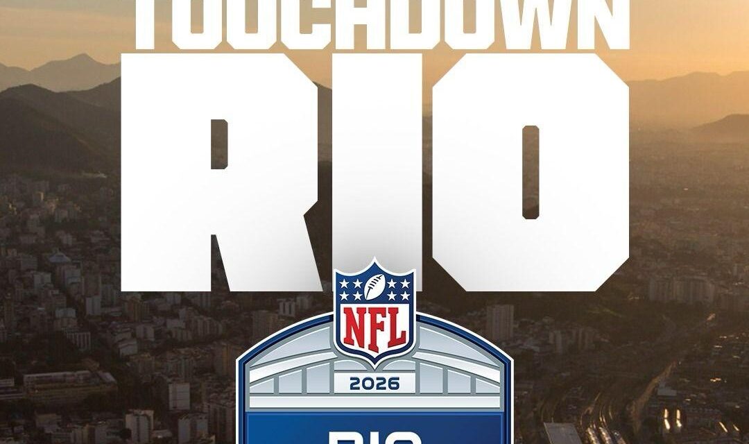 RIO DE JANEIRO SEDIARÁ JOGOS DA NFL POR CINCO ANOS, COMEÇANDO EM 2026 NO MARACANÃ