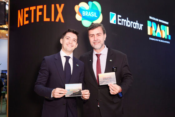 BRAZIL AND NETFLIX LAUNCH NEW SCREEN TOURISM GUIDE – WITH STRONG APPEAL TO U.S. TRAVELERS 1 Netflix and Embratur launched a virtual guide showcasing Brazil through locations from Brazilian Netflix productions. Foto: Netflix/Still Moving