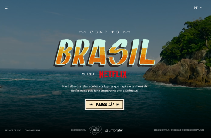 BRAZIL AND NETFLIX LAUNCH NEW SCREEN TOURISM GUIDE – WITH STRONG APPEAL TO U.S. TRAVELERS 2 The collaboration aims to strengthen Brazil’s image among U.S. nature and culture travelers