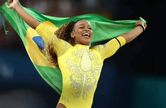 Rebeca Andrade é a maior medalhista olímpica do Brasil