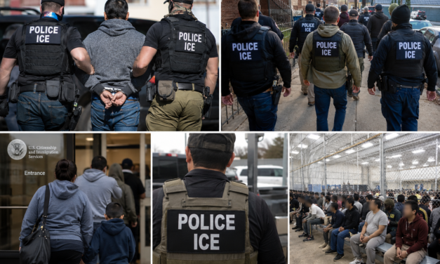 ICE REALIZA 10 MIL PRISÕES DE IMIGRANTES EM CINCO DIAS E AMPLIA AÇÕES EM TODO O PAÍS