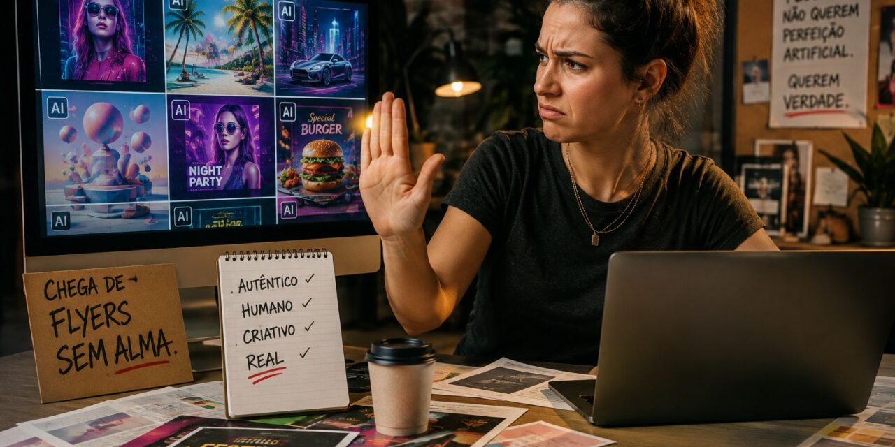 AMERICANOS ESTÃO CANSANDO DOS ANÚNCIOS FEITOS POR IA – E ISSO TRAZ UMA LIÇÃO PARA AS MARCAS