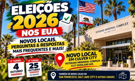 MORA NOS EUA? VEJA O GUIA COMPLETO DE COMO VOTAR NAS ELEIÇÕES 2026